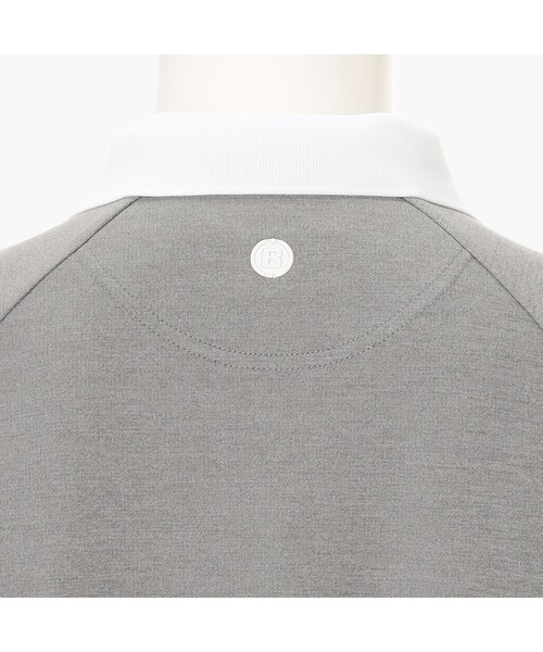 BRIEFING(ブリーフィング)の「【BRIEFING GOLF/ブリーフィングゴルフ】MEN’S COLLEGE LOGO POLO RF(ポロシャツ・メンズ・ブラック/ネイビー/グレー/ホワイト・M/L/S)」の15枚目の写真