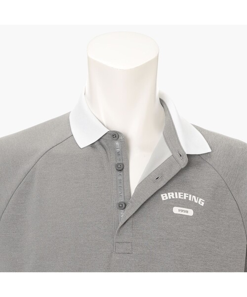BRIEFING(ブリーフィング)の「【BRIEFING GOLF/ブリーフィングゴルフ】MEN’S COLLEGE LOGO POLO RF(ポロシャツ・メンズ・ブラック/ネイビー/グレー/ホワイト・M/L/S)」の17枚目の写真
