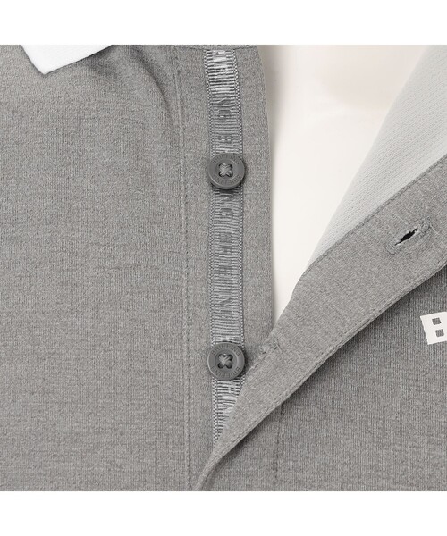 BRIEFING(ブリーフィング)の「【BRIEFING GOLF/ブリーフィングゴルフ】MEN’S COLLEGE LOGO POLO RF(ポロシャツ・メンズ・ブラック/ネイビー/グレー/ホワイト・M/L/S)」の18枚目の写真