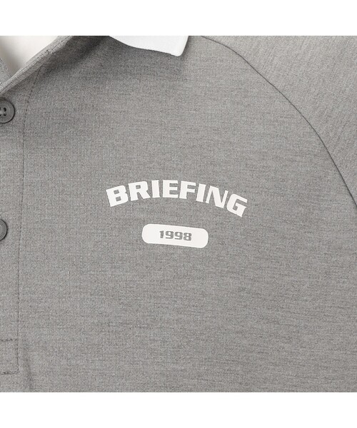 BRIEFING(ブリーフィング)の「【BRIEFING GOLF/ブリーフィングゴルフ】MEN’S COLLEGE LOGO POLO RF(ポロシャツ・メンズ・ブラック/ネイビー/グレー/ホワイト・M/L/S)」の19枚目の写真