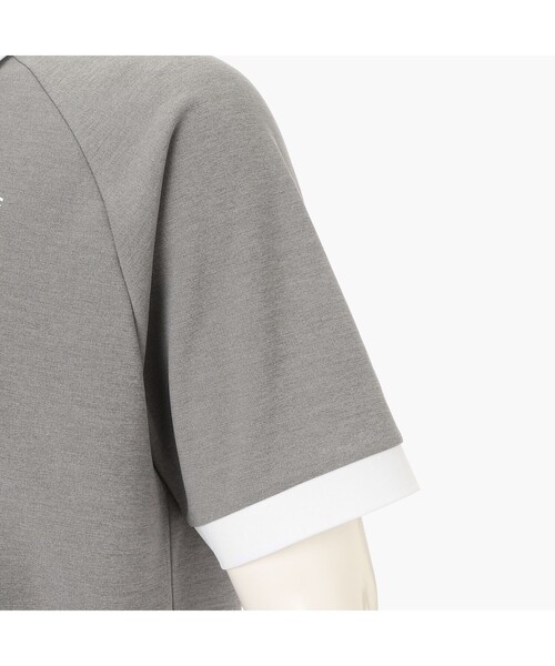 BRIEFING(ブリーフィング)の「【BRIEFING GOLF/ブリーフィングゴルフ】MEN’S COLLEGE LOGO POLO RF(ポロシャツ・メンズ・ブラック/ネイビー/グレー/ホワイト・M/L/S)」の20枚目の写真