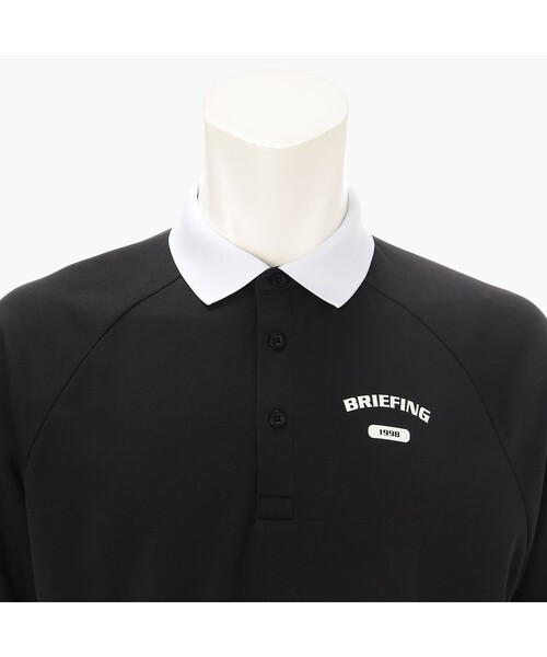 BRIEFING(ブリーフィング)の「【BRIEFING GOLF/ブリーフィングゴルフ】MEN’S COLLEGE LOGO POLO RF(ポロシャツ・メンズ・ブラック/ネイビー/グレー/ホワイト・M/L/S)」の8枚目の写真
