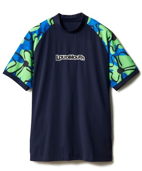 Loudmouth(ラウドマウス)の「【Loudmouth:ラウドマウス】切替ストレッチモックネックシャツ ゴルフ(シャツ/ブラウス・メンズ・ネイビー/ライトイエロー/ブラック/ホワイト・LL/XX-LARGE/LARGE/MEDIUM)」の17枚目の写真