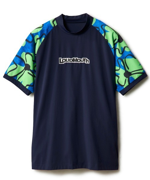Loudmouth(ラウドマウス)の「【Loudmouth:ラウドマウス】切替ストレッチモックネックシャツ ゴルフ(シャツ/ブラウス・メンズ・ネイビー/ライトイエロー/ブラック/ホワイト・LL/XX-LARGE/LARGE/MEDIUM)」の18枚目の写真