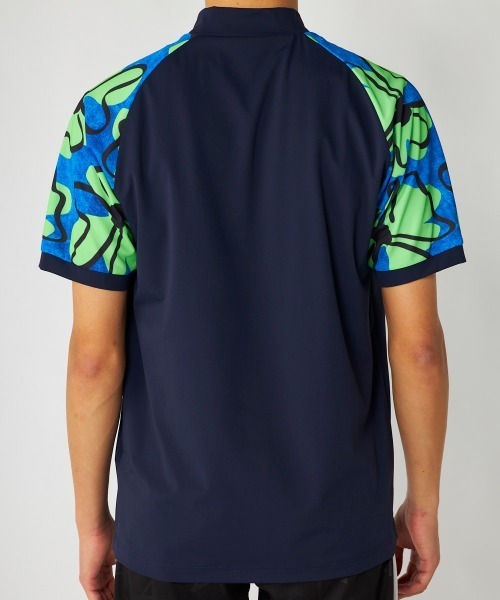 Loudmouth(ラウドマウス)の「【Loudmouth:ラウドマウス】切替ストレッチモックネックシャツ ゴルフ(シャツ/ブラウス・メンズ・ネイビー/ライトイエロー/ブラック/ホワイト・LL/XX-LARGE/LARGE/MEDIUM)」の20枚目の写真