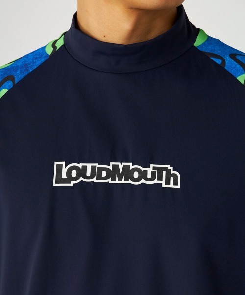 Loudmouth(ラウドマウス)の「【Loudmouth:ラウドマウス】切替ストレッチモックネックシャツ ゴルフ(シャツ/ブラウス・メンズ・ネイビー/ライトイエロー/ブラック/ホワイト・LL/XX-LARGE/LARGE/MEDIUM)」の21枚目の写真