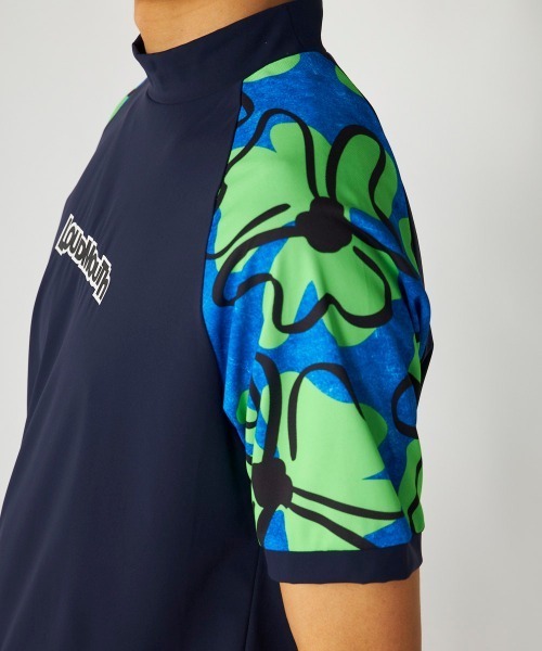 Loudmouth(ラウドマウス)の「【Loudmouth:ラウドマウス】切替ストレッチモックネックシャツ ゴルフ(シャツ/ブラウス・メンズ・ネイビー/ライトイエロー/ブラック/ホワイト・LL/XX-LARGE/LARGE/MEDIUM)」の22枚目の写真