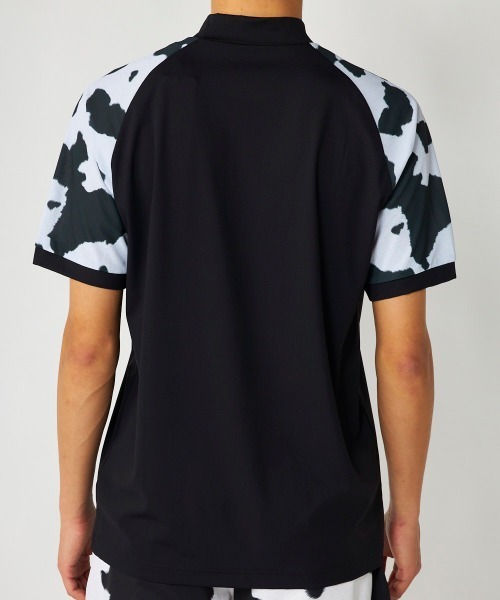 Loudmouth(ラウドマウス)の「【Loudmouth:ラウドマウス】切替ストレッチモックネックシャツ ゴルフ(シャツ/ブラウス・メンズ・ネイビー/ライトイエロー/ブラック/ホワイト・LL/XX-LARGE/LARGE/MEDIUM)」の14枚目の写真