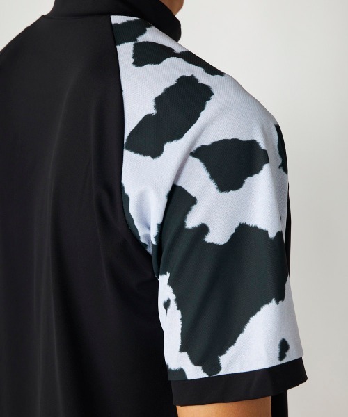 Loudmouth(ラウドマウス)の「【Loudmouth:ラウドマウス】切替ストレッチモックネックシャツ ゴルフ(シャツ/ブラウス・メンズ・ネイビー/ライトイエロー/ブラック/ホワイト・LL/XX-LARGE/LARGE/MEDIUM)」の16枚目の写真