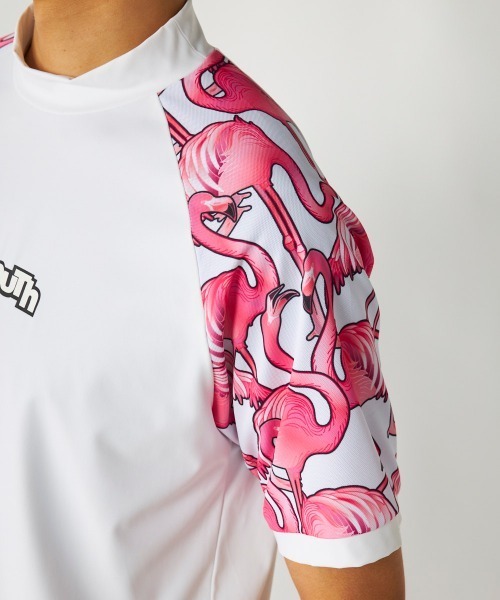 Loudmouth(ラウドマウス)の「【Loudmouth:ラウドマウス】切替ストレッチモックネックシャツ ゴルフ(シャツ/ブラウス・メンズ・ネイビー/ライトイエロー/ブラック/ホワイト・LL/XX-LARGE/LARGE/MEDIUM)」の10枚目の写真