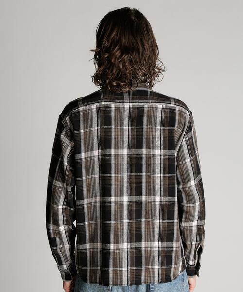 Schott(ショット)の「Schott/ショット/PLAID COTTON FLANNEL LS SHIRT/プレイド コットンフランネルシャツ(シャツ/ブラウス・メンズ・ブラック/ブラウン・2XL/XL/L/M)」の7枚目の写真