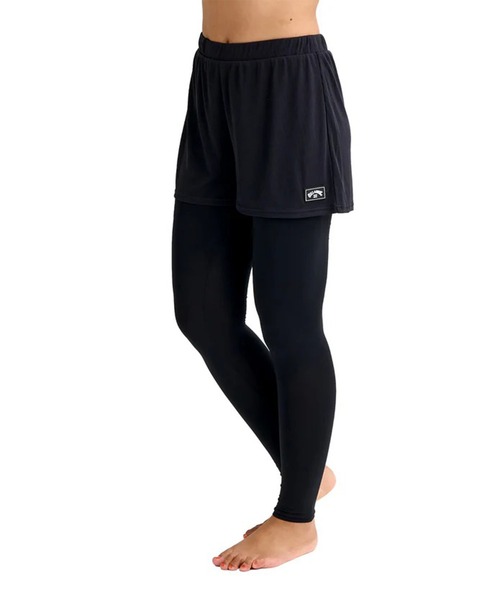 BILLABONG（ビラボン）の「BILLABONG/ビラボン ラッシュガード レギンス UV CULOTTE LEGGINGS BG013402 UT（その他パンツ・レディース・ブラック×ブラック・M/L）」の2枚目の写真