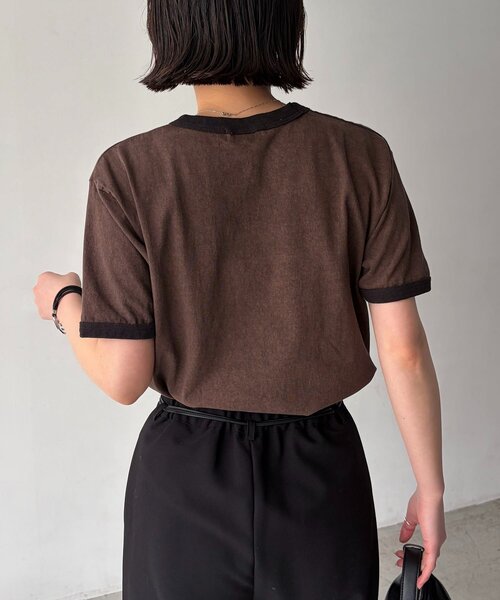 CAPRICIEUX LE'MAGE(カプリシューレマージュ)の「〈GOOD ROCK SPEED〉JEEPリンガーTシャツ(Tシャツ/カットソー・レディース・ブラウン・FREE)」の7枚目の写真