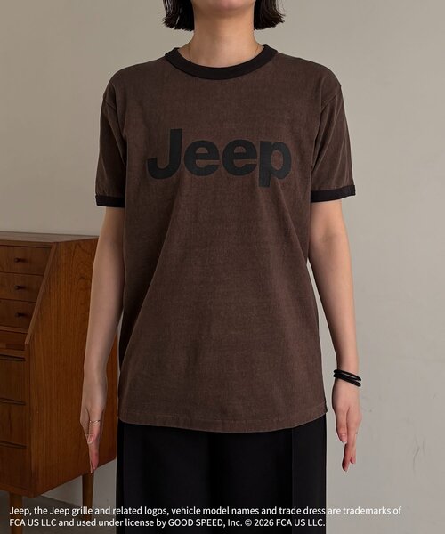 CAPRICIEUX LE'MAGE(カプリシューレマージュ)の「〈GOOD ROCK SPEED〉JEEPリンガーTシャツ(Tシャツ/カットソー・レディース・ブラウン・FREE)」の10枚目の写真