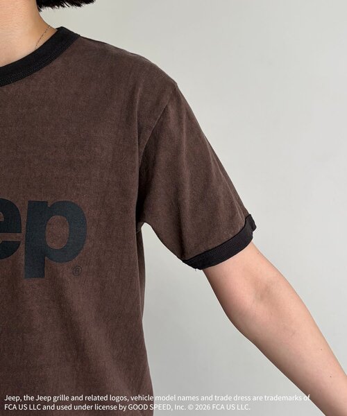 CAPRICIEUX LE'MAGE(カプリシューレマージュ)の「〈GOOD ROCK SPEED〉JEEPリンガーTシャツ(Tシャツ/カットソー・レディース・ブラウン・FREE)」の14枚目の写真