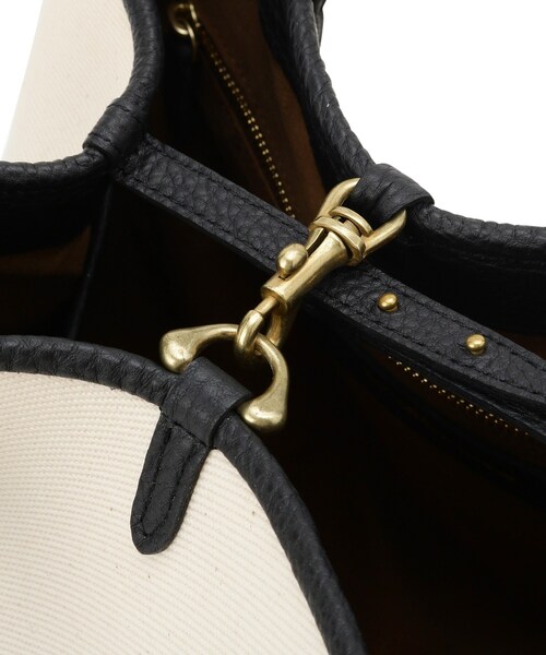 TOFF&LOADSTONE(トフアンドロードストーン)の「Serene canvas (セリーン キャンバス)(トートバッグ・レディース・ブラック・00)」の19枚目の写真
