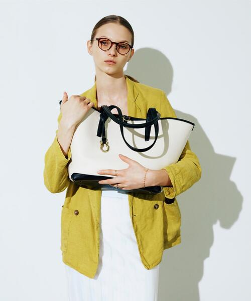 TOFF&LOADSTONE(トフアンドロードストーン)の「Serene canvas (セリーン キャンバス)(トートバッグ・レディース・ブラック・00)」の1枚目の写真