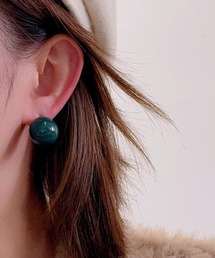 F&D : カラーボールピアス