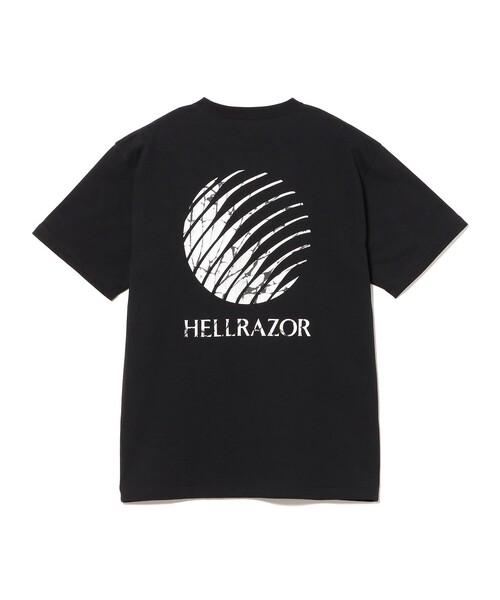 Hellrazor（ヘルレイザー）の「HELLRAZOR / CRACKED CORE LOGO SHIRT（Tシャツ/カットソー・メンズ・ブラック・XL/L/M）」の4枚目の写真