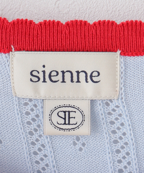 JOURNAL STANDARD(ジャーナルスタンダード)の「【sienne /シエンヌ】 SALLY RINGER KNIT(ニット/セーター・レディース・サックスブルー/チャコールグレー・SMALL)」の9枚目の写真