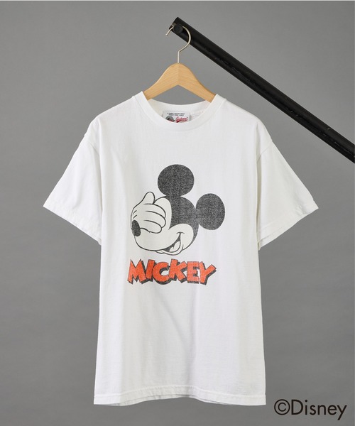 Goodwear(Since1983)(グッドウェア)の「【 GOODWEAR / グッドウェア 】MICKEYフェイスTシャツ(Tシャツ/カットソー・レディース・レッド系2/レッド系1・XL/L/M/S)」の8枚目の写真
