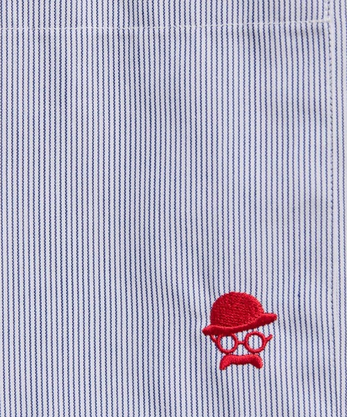 TAKEO KIKUCHI(タケオキクチ)の「ワンポイント刺繍 半袖シャツ(シャツ/ブラウス・メンズ・ブルー/ダークグレー/ブルー系その他4・05/04/03/02/01)」の20枚目の写真