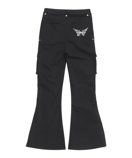 ANAP(アナップ)の「eggモデル あいみんコラボ ジップスリット カーゴパンツ(その他パンツ・レディース・カーキ/ブラック・S/M)」の15枚目の写真
