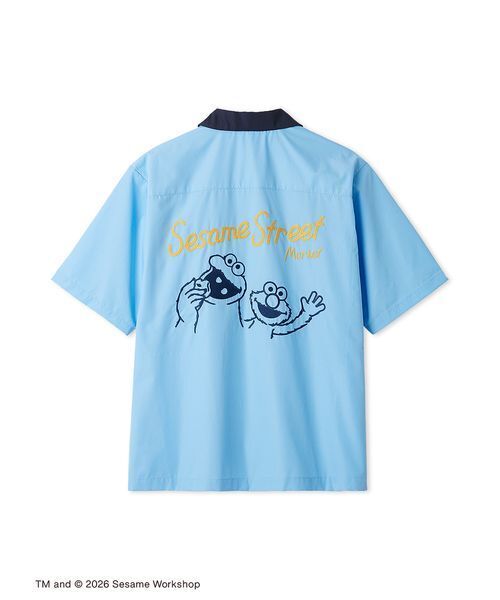SESAME STREET(セサミストリート)の「【UNISEX】ボーリングシャツ(シャツ/ブラウス・レディース・サックスブルー/マスタード/ネイビー・L/M)」の22枚目の写真