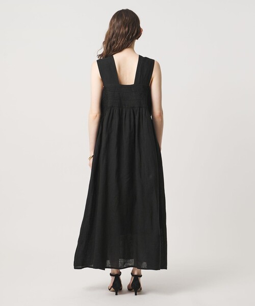 UNITED ARROWS（ユナイテッドアローズ）の「エンブロイダリー ノースリーブ ワンピース（ワンピース・レディース・ダークブラウン/ブラック/オフホワイト・38/36）」の14枚目の写真