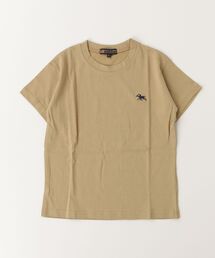 POLOCHAMPS（ポロチャンプス）の「POLOCHAMPS ポロチャンプス オーバーサイズ キッズ ワンポイント刺繍ロゴTシャツ（Tシャツ/カットソー）」