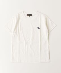 POLOCHAMPS（ポロチャンプス）の「POLOCHAMPS ポロチャンプス オーバーサイズ キッズ ワンポイント刺繍ロゴTシャツ（Tシャツ/カットソー）」