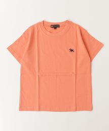 POLOCHAMPS（ポロチャンプス）の「POLOCHAMPS ポロチャンプス オーバーサイズ キッズ ワンポイント刺繍ロゴTシャツ（Tシャツ/カットソー）」