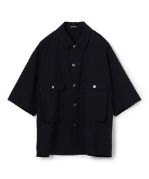 GALERIE VIE（ギャルリー ヴィー）の「ウォッシャブルトロピカル ハーフスリーブシャツ（シャツ/ブラウス）」