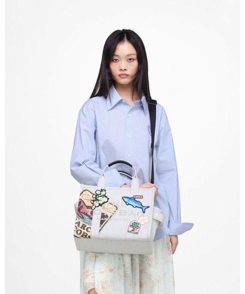 NEW】THE CAMP PATCHWORK DENIM MEDIUM TOTE BAG/ザ キャンプ パッチ