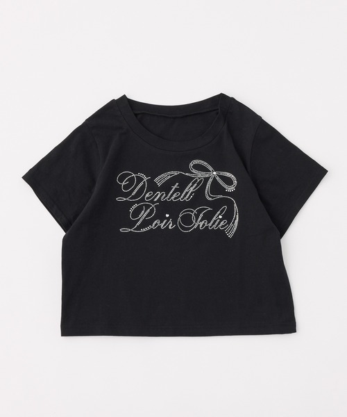 one after another NICE CLAUP（ワンアフターアナザーナイスクラップ）の「ときめき推しカラーT／全7色展開（Tシャツ/カットソー・レディース・アイボリー/ブラック/サックスブルー/オフホワイト/ピンク/ミント/ラベンダー・FREE）」の18枚目の写真