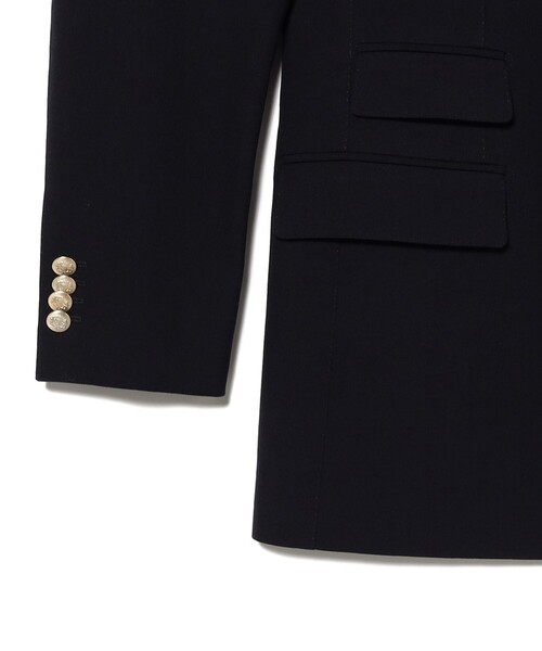 BEAMS HEART(ビームスハート)の「SARTORIA LINE ウール ダブルブレザー(テーラードジャケット・メンズ・ネイビー・X-LARGE/LARGE/MEDIUM/SMALL)」の4枚目の写真
