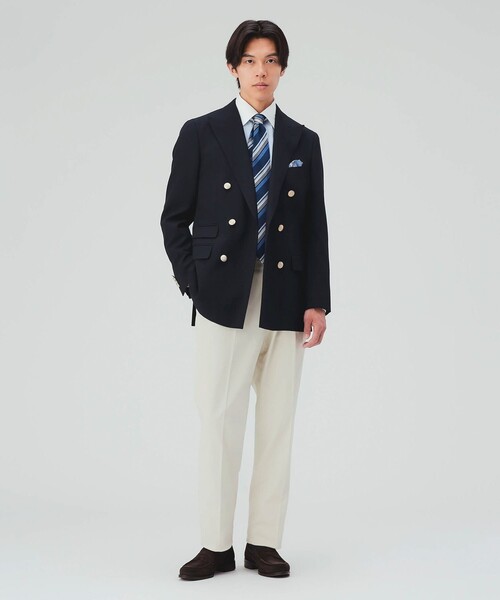 BEAMS HEART(ビームスハート)の「SARTORIA LINE ウール ダブルブレザー(テーラードジャケット・メンズ・ネイビー・X-LARGE/LARGE/MEDIUM/SMALL)」の8枚目の写真