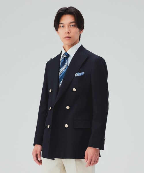 BEAMS HEART(ビームスハート)の「SARTORIA LINE ウール ダブルブレザー(テーラードジャケット・メンズ・ネイビー・X-LARGE/LARGE/MEDIUM/SMALL)」の10枚目の写真