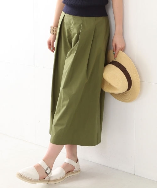 Ray BEAMS（レイビームス）の「◇Ray BEAMS / タック フレアー ワイドパンツ（その他パンツ・レディース・ピンク/オリーブ・1/0）」の11枚目の写真