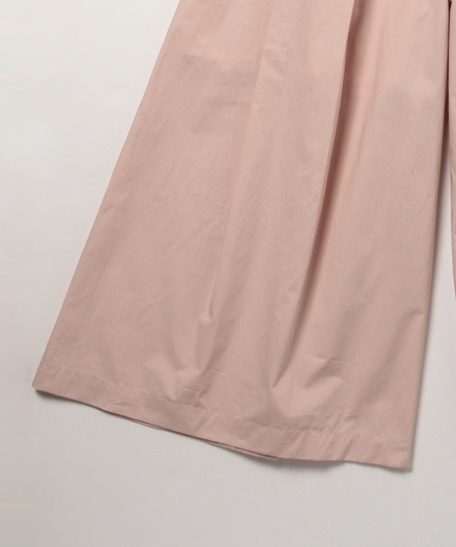 Ray BEAMS（レイビームス）の「◇Ray BEAMS / タック フレアー ワイドパンツ（その他パンツ・レディース・ピンク/オリーブ・1/0）」の9枚目の写真