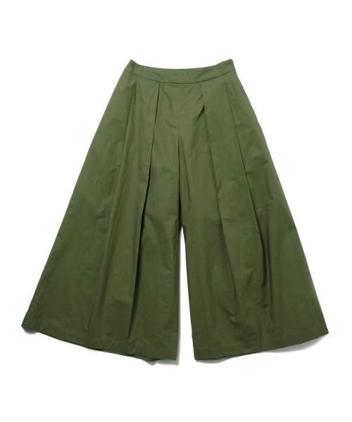 Ray BEAMS（レイビームス）の「◇Ray BEAMS / タック フレアー ワイドパンツ（その他パンツ・レディース・ピンク/オリーブ・1/0）」の3枚目の写真