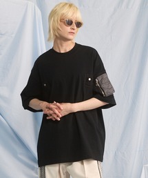UNISEX》Deep Front Neck Prime-Over Half-zip Hoodie/ディープ