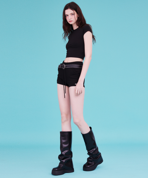 A.R.U(エイアールユー)の「COMFY FIT SHORTS(その他パンツ・レディース・ブラック/レッド/カーキ/オートミール・SMALL/MEDIUM)」の6枚目の写真