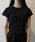 CLANE�i�N���l�j�́uCLANE ROUND HEM SHORT SLEEVE TOPS�iT�V���c/�J�b�g�\�[�j�v�b�u���b�N