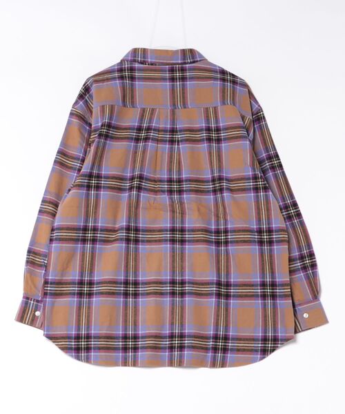 BEVERLY HILLS POLO CLUB(ビバリーヒルズポロクラブ)の「BEVERY HILLS P.C/ビバリーヒルズポロクラブ チェックネルシャツ 6487-0142(シャツ/ブラウス・レディース・ライトグリーン/ネイビー/キャメル・M)」の22枚目の写真