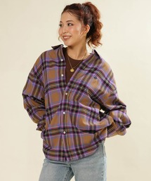 BEVERY HILLS P.C/ビバリーヒルズポロクラブ チェックネルシャツ 6487-0142