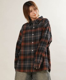 BHPOLOCLUB（ビバリーヒルズポロクラブ）の「BEVERY HILLS P.C/ビバリーヒルズポロクラブ チェックネルシャツ 6487-0142（シャツ/ブラウス）」