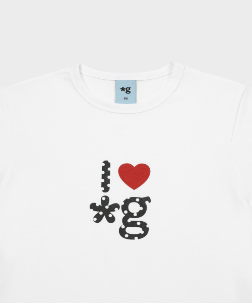 GRUNDEN(グルンデン)の「HEART LOGO T-SHIRT (WHITE)(Tシャツ/カットソー・レディース・その他・OS)」の4枚目の写真