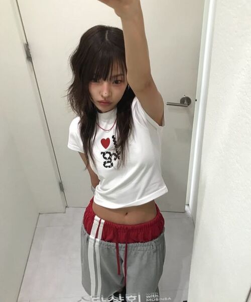 GRUNDEN(グルンデン)の「HEART LOGO T-SHIRT (WHITE)(Tシャツ/カットソー・レディース・その他・OS)」の5枚目の写真