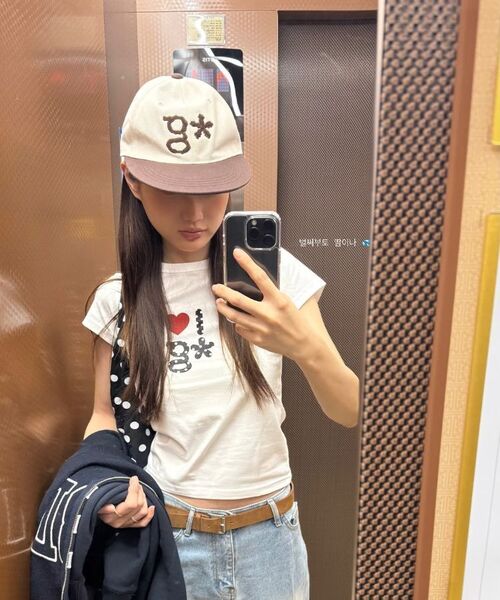 GRUNDEN(グルンデン)の「HEART LOGO T-SHIRT (WHITE)(Tシャツ/カットソー・レディース・その他・OS)」の9枚目の写真